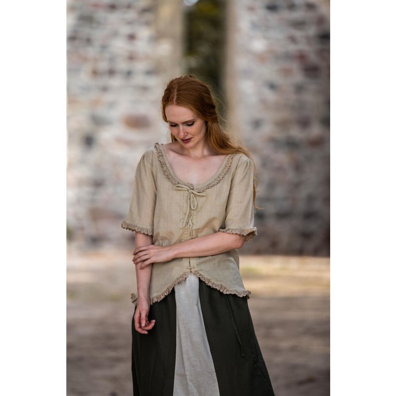 Gabriela Short-Sleeved Medieval Blouse