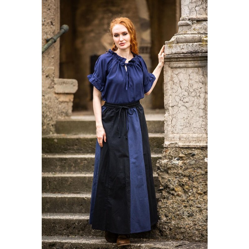 Verena Medieval Short-Sleeve Cotton Blouse - Product image 5