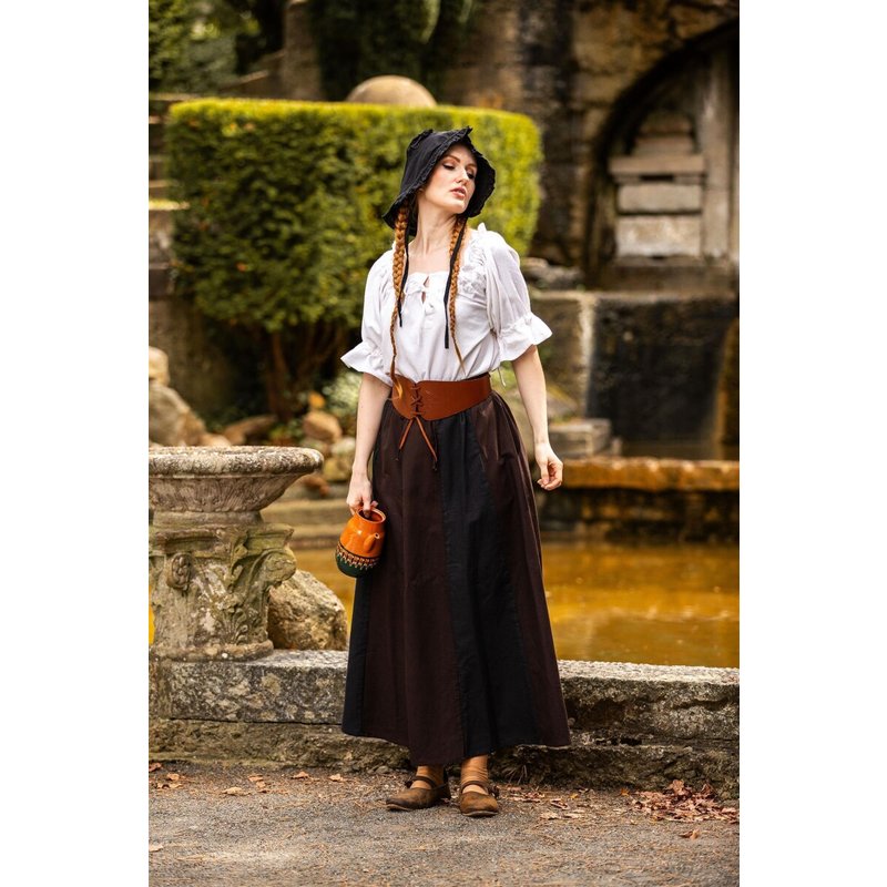 Verena Medieval Short-Sleeve Cotton Blouse - Product image 2