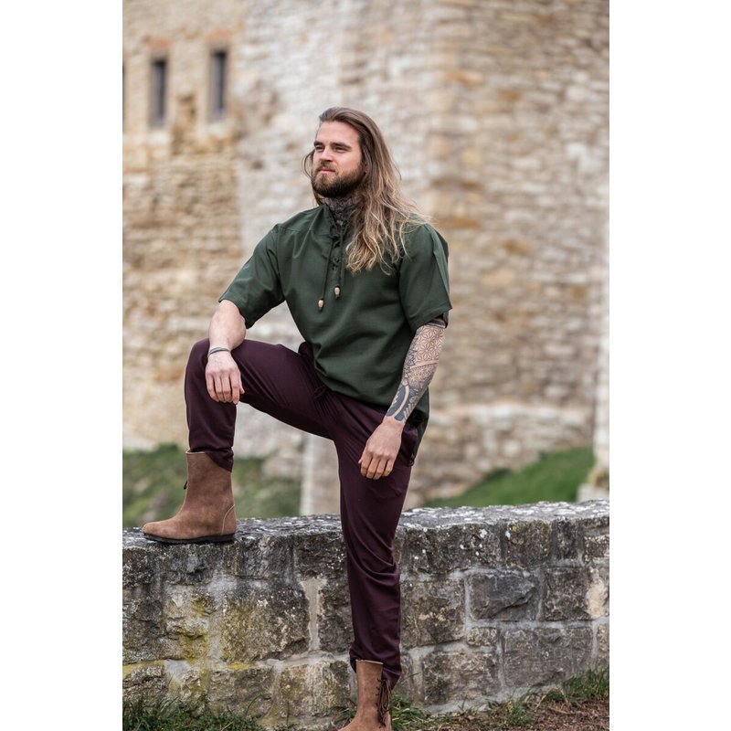 Eric Medieval Short-Sleeved Cotton Shirt - Product image 4
