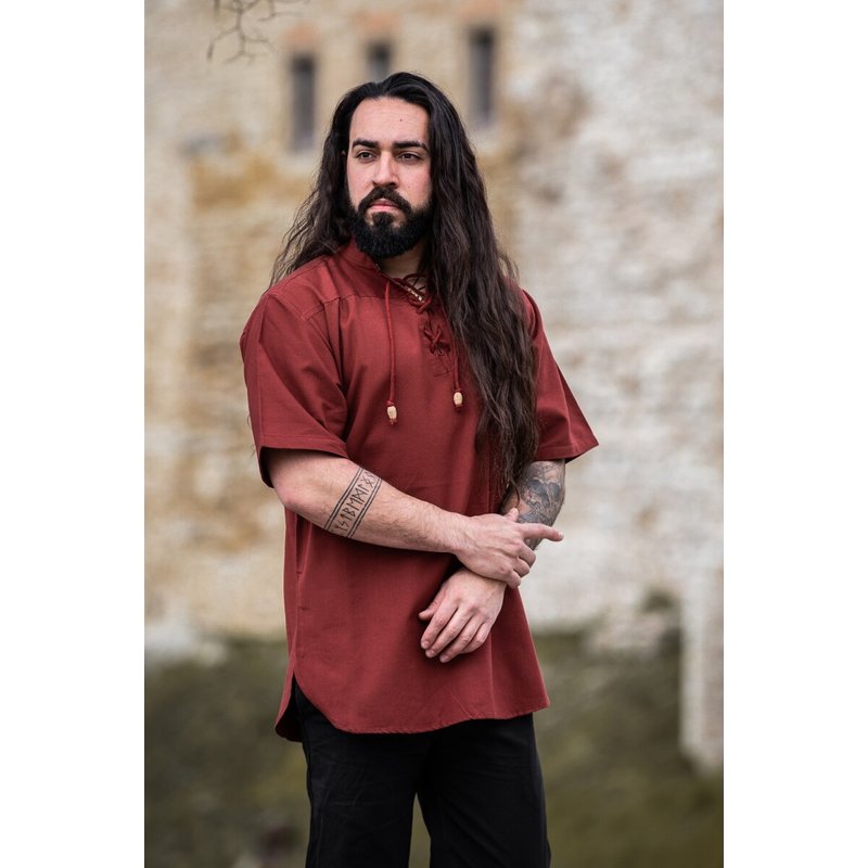 Eric Medieval Short-Sleeved Cotton Shirt - Product image 5
