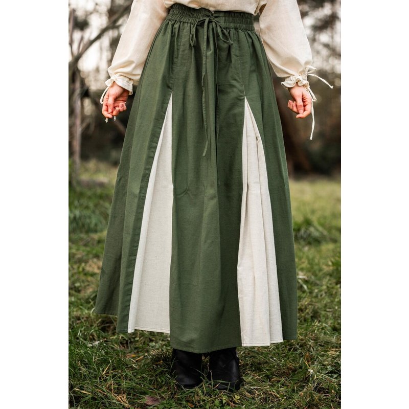 Isabella Two-Tone Medieval A-Line Skirt with Elastic Waist - Product image 2