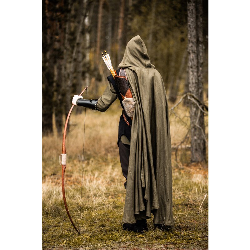 Mimir Medieval Linen Cloak