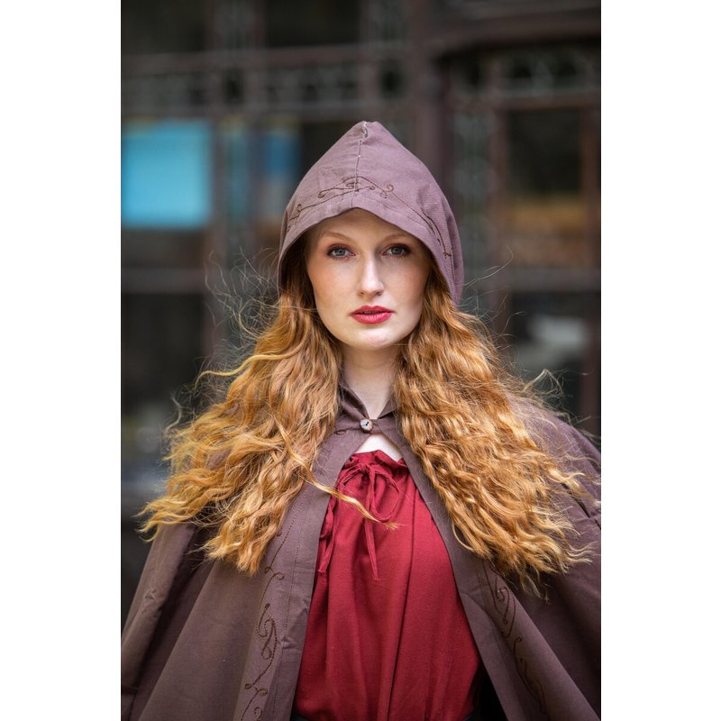 Medieval Embroidered Cloak "Erna" - Product image 2