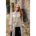 Edith Medieval Blouse — Off-the-Shoulder Cotton Peasant Top - Product image 5