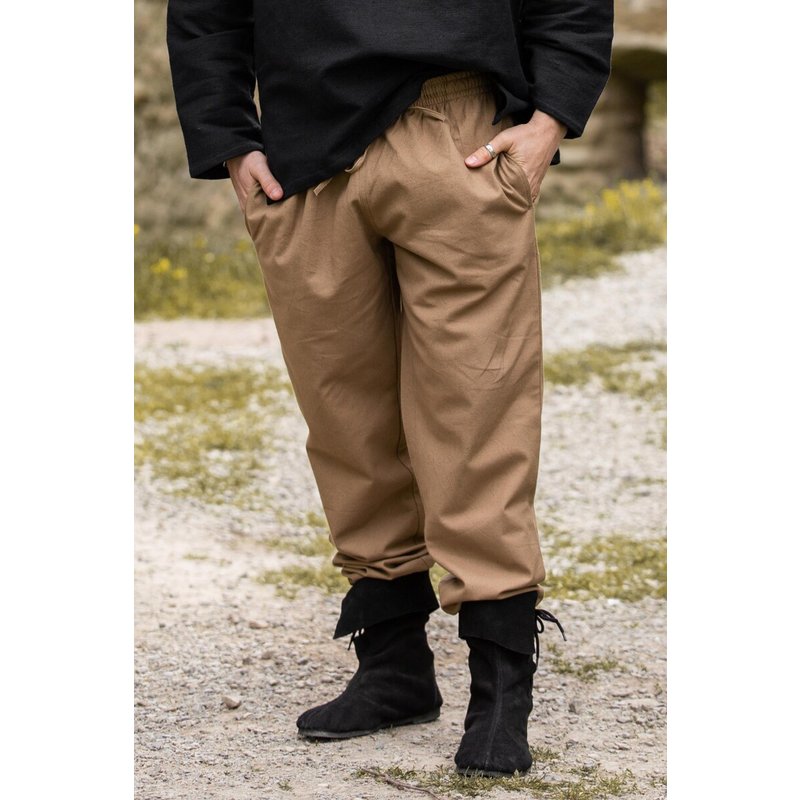 Arvo Medieval Trousers — Cotton Drawstring Waist - Product image 2