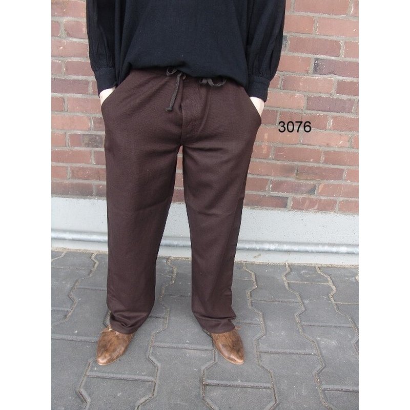 Dirk Medieval Trousers — Cotton Drawstring & Button - Product image 2