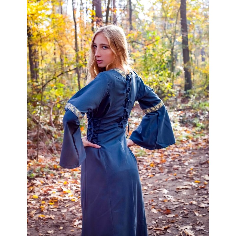 Sophie Medieval Dress with Decorative Border