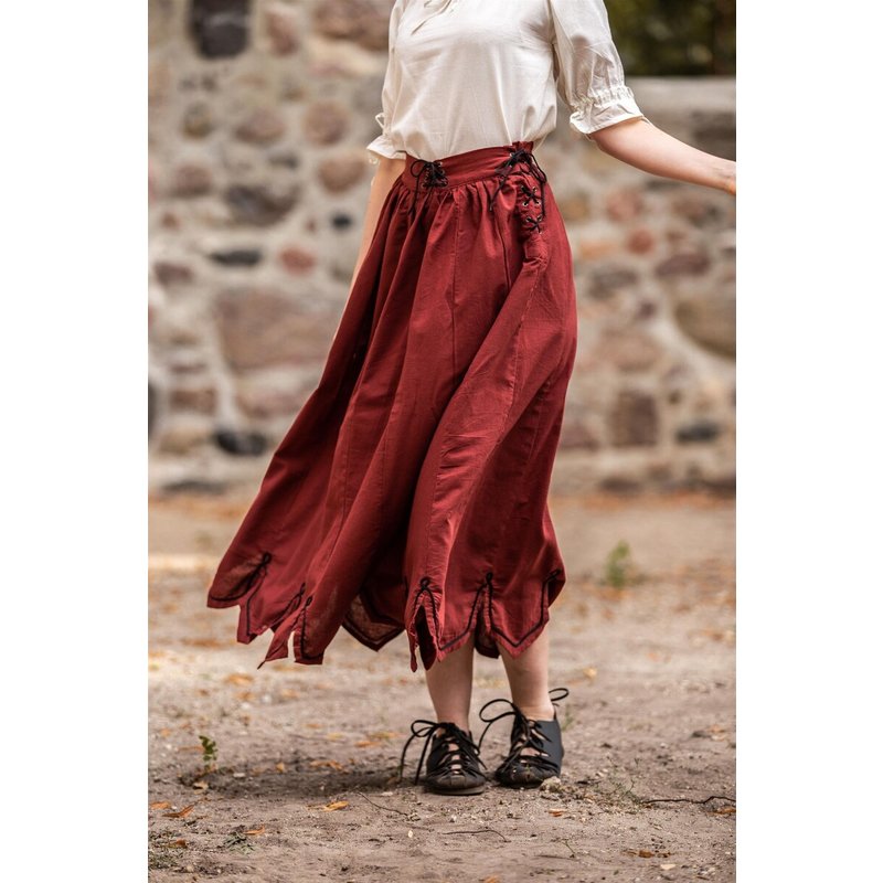 Svenja Embroidered Medieval Skirt - Product image 2