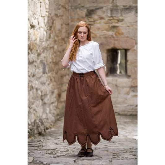 Svenja Embroidered Medieval Skirt