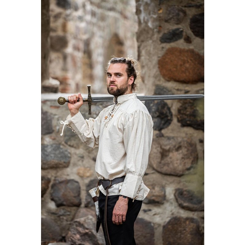 Claude Pirate Shirt with Laced Cuffs