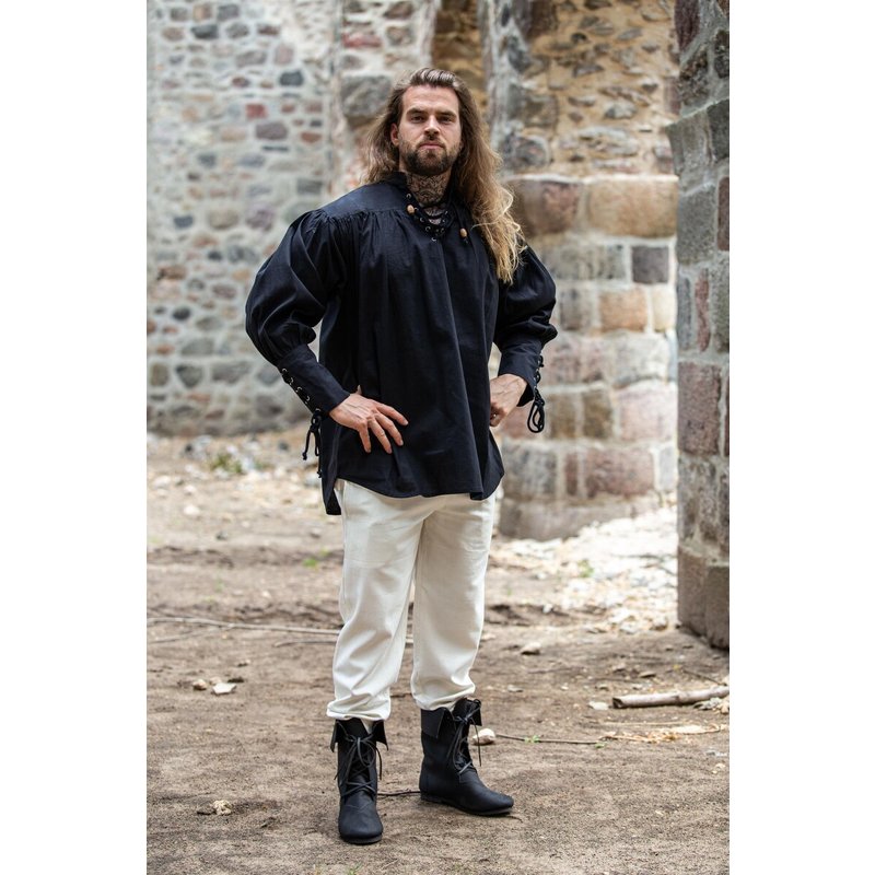 Claude Pirate Shirt with Laced Cuffs - Product image 3