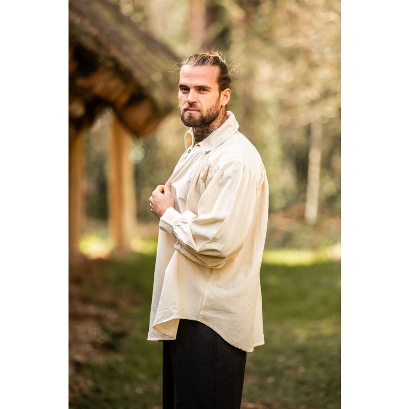 James Collared Pirate Shirt — Cotton Medieval & LARP Shirt for Men - Product image 17