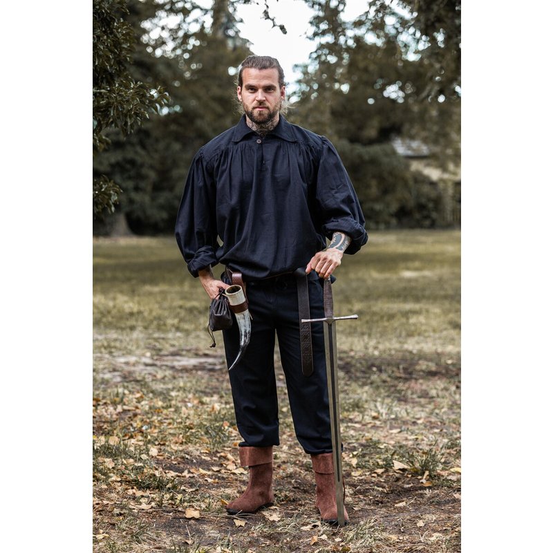 James Collared Pirate Shirt — Cotton Medieval & LARP Shirt for Men - Product image 18