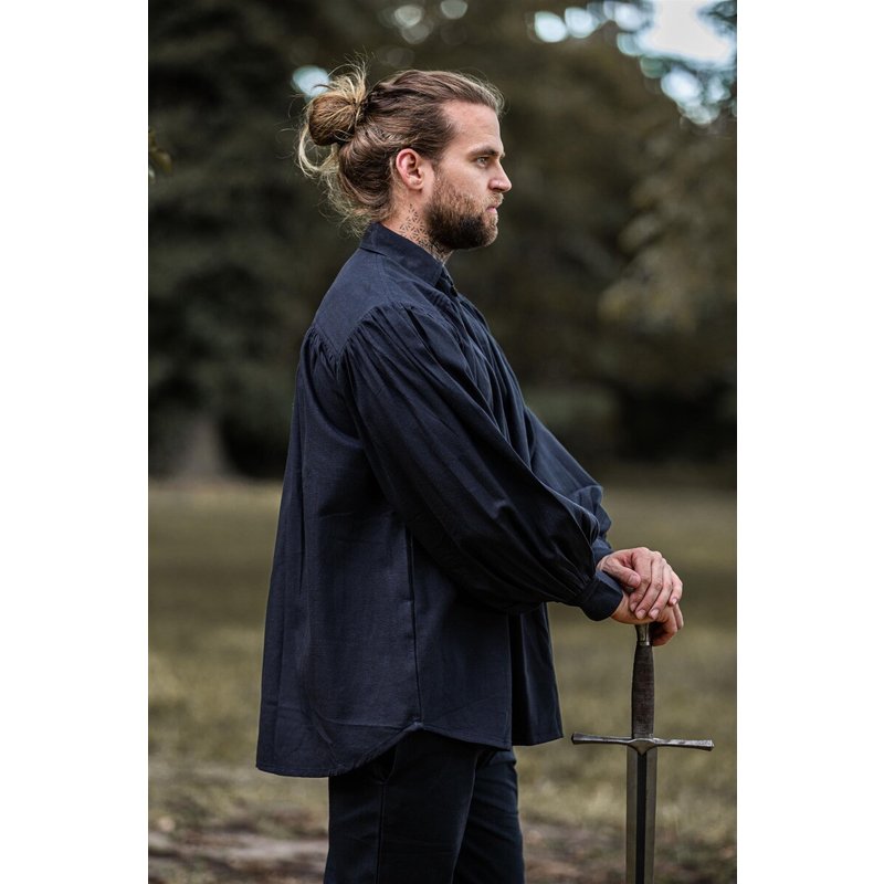 James Collared Pirate Shirt — Cotton Medieval & LARP Shirt for Men - Product image 4