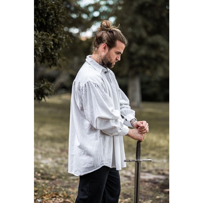 James Collared Pirate Shirt — Cotton Medieval & LARP Shirt for Men - Product image 5