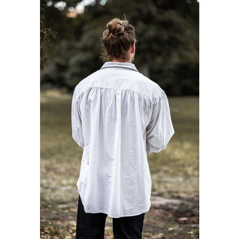 James Collared Pirate Shirt — Cotton Medieval & LARP Shirt for Men - Product image 8