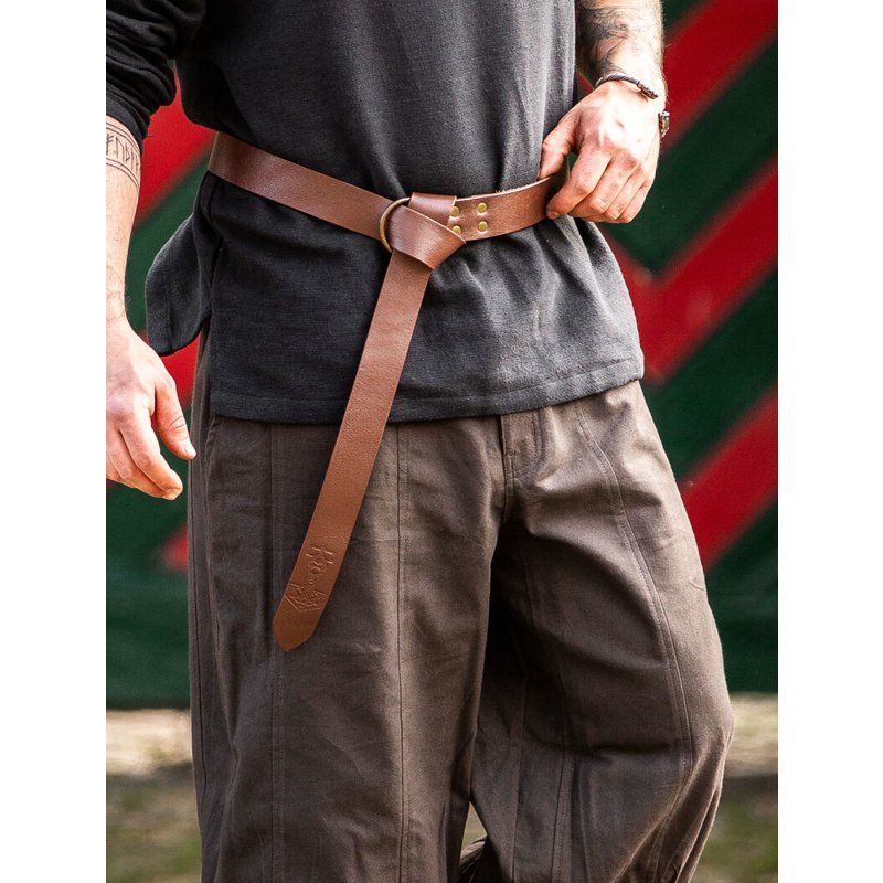 Vali Ring Belt with Thor's Hammer Embossing - Product image 2