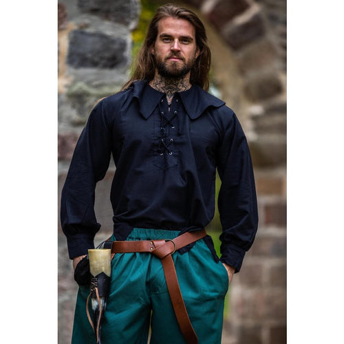 Athos Round-Neck Men’s Medieval Shirt