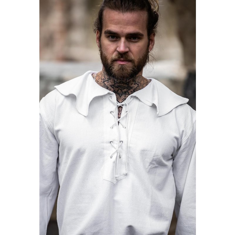 Athos Round-Neck Men’s Medieval Shirt - Product image 2