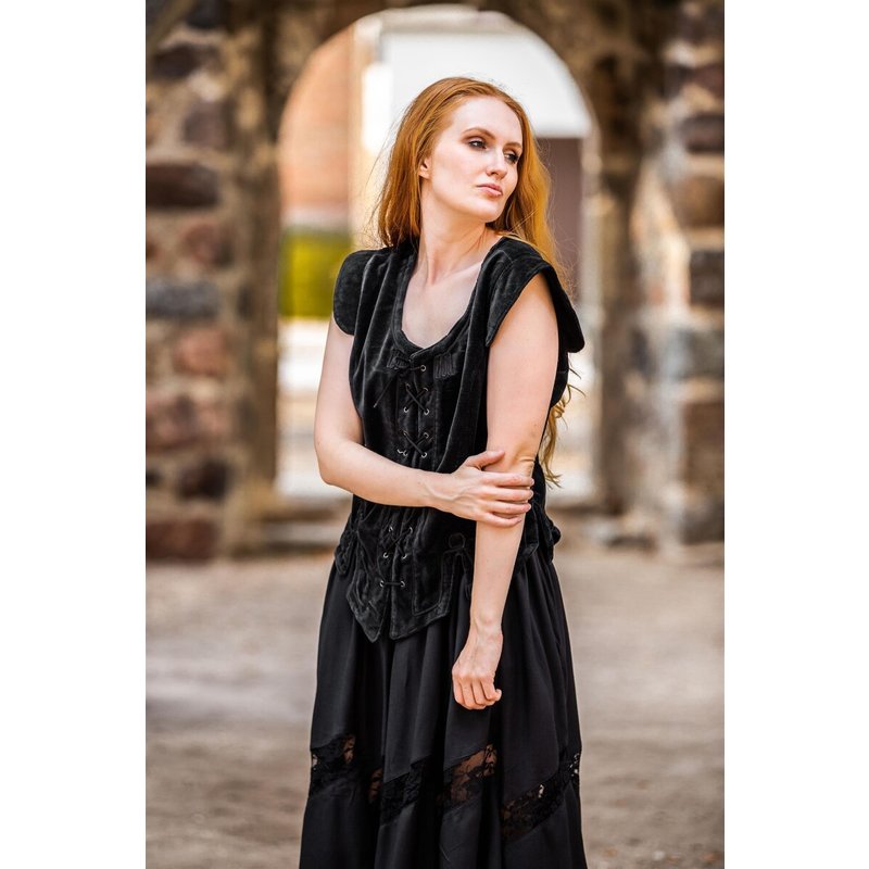 Adrienne Velvet Bodice Vest