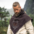 Halfdan Viking Gugel – Wool Hood Inspired by the Skjoldehamn Find
