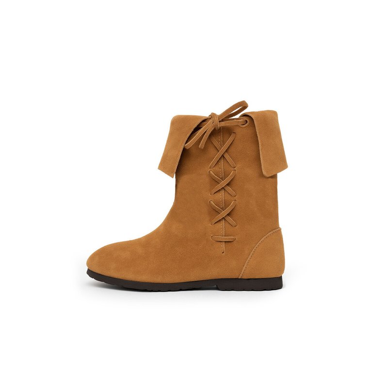 Sigurd Suede Gauntlet Boots - Product image 2