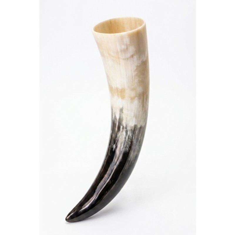 Odin Viking Drinking Horn — Genuine Horn, 0.1 L