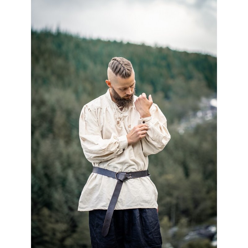 Friedrich Medieval Stand‑Up Collar Lace‑Up Shirt - Product image 7