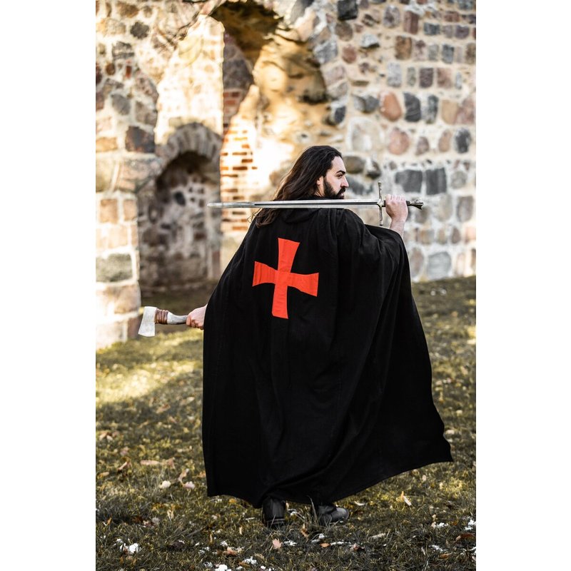 Arnulf Templar Cloak — Cotton Cloak with Templar Cross - Product image 2