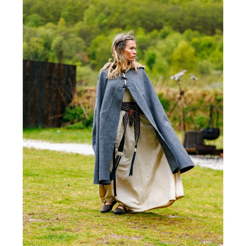 Marie Long-Button Cloak with Hood - Product image 2