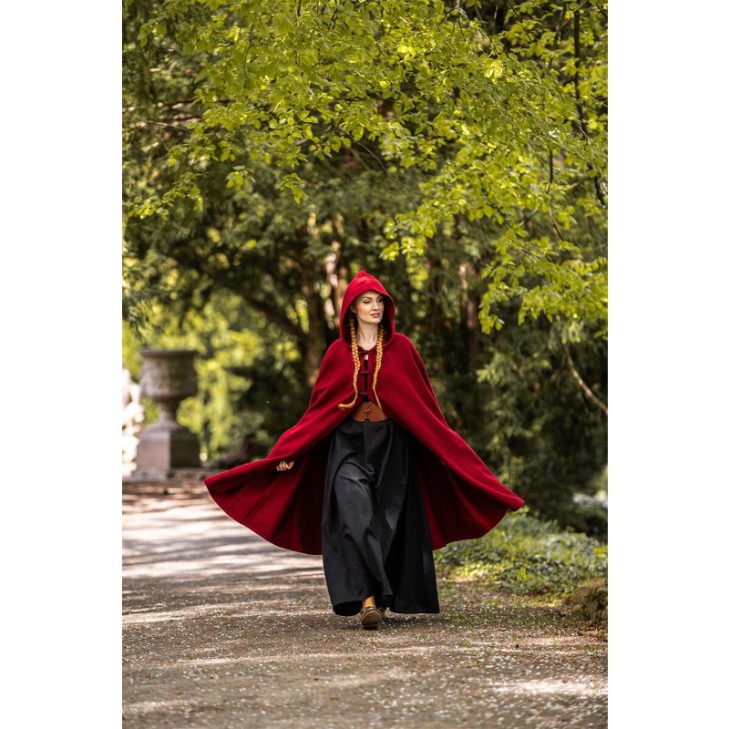 Marie Long-Button Cloak with Hood - Product image 3