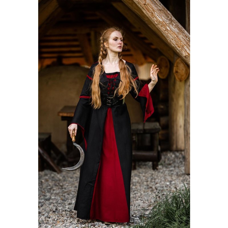 Berblin Viscose Dress with Trumpet Sleeves