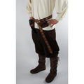Eckart Wide Medieval Trousers — Viscose, Buttoned Leg Openings