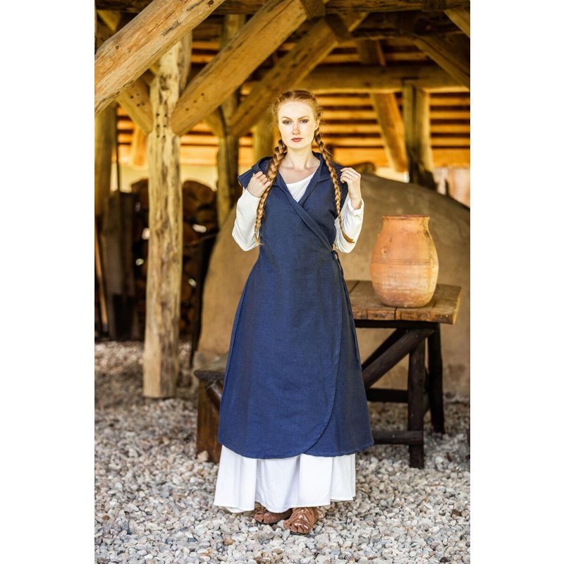 Gerlin Wrap Dress with Hood