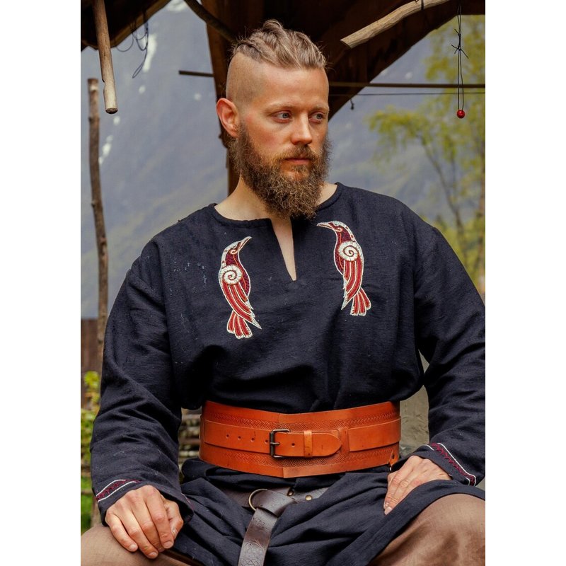 Viking Belt Ingrid — Celtic-Tooled Leather Belt - Product image 2