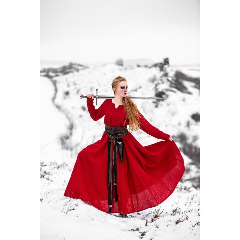 Viking Dress Anna — 100% Linen Reproduction