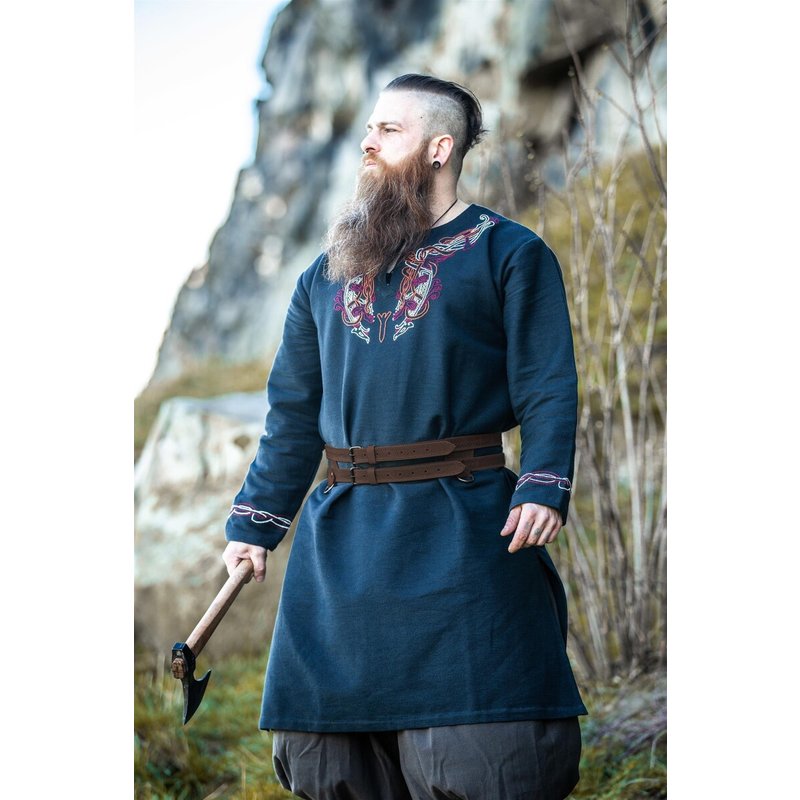 Axel Viking Leather Double Belt