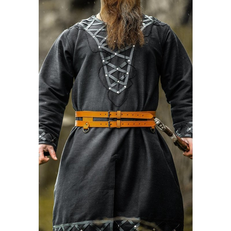Viking Leather Double Belt Ubbe - Product image 3