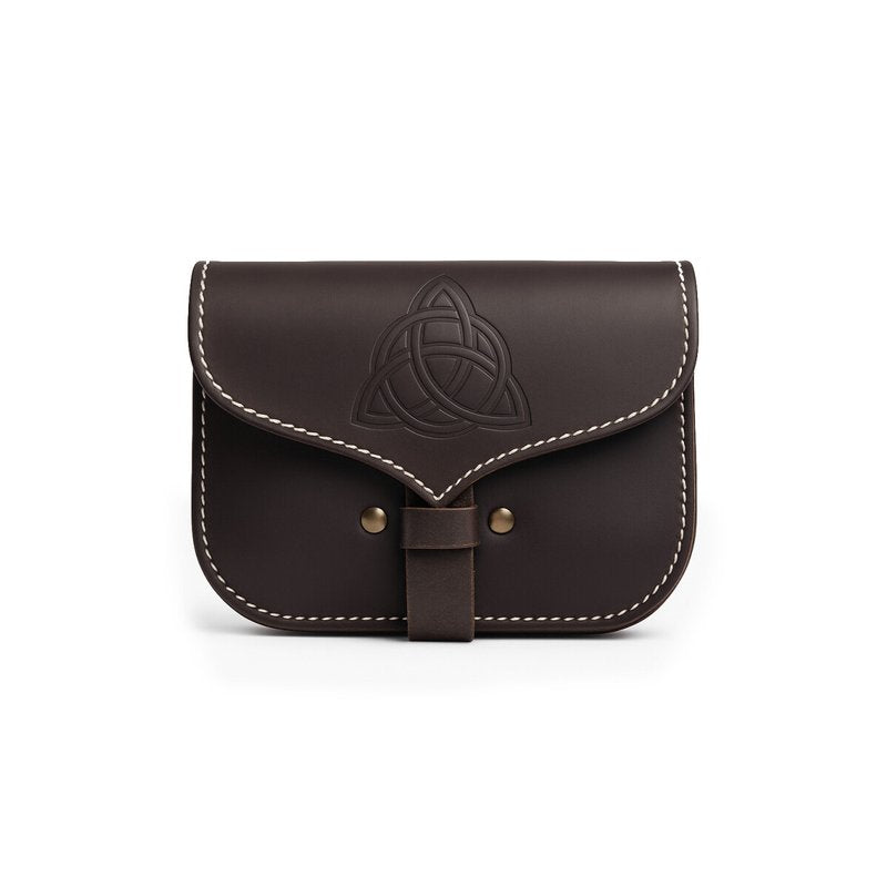 Hulda Viking Leather Belt Bag with Celtic Knot - Product image 2