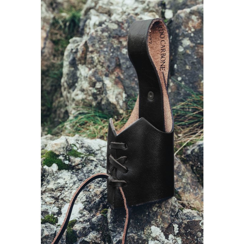 Viking Leather Drinking Horn Holder Hakon