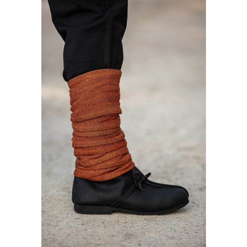 Sindri Viking Calf Wraps — Herringbone Cotton