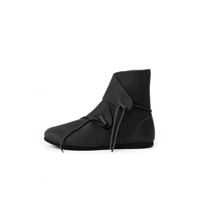 Joar Viking Boots — Nubuck Leather with Adjustable Tab Closure