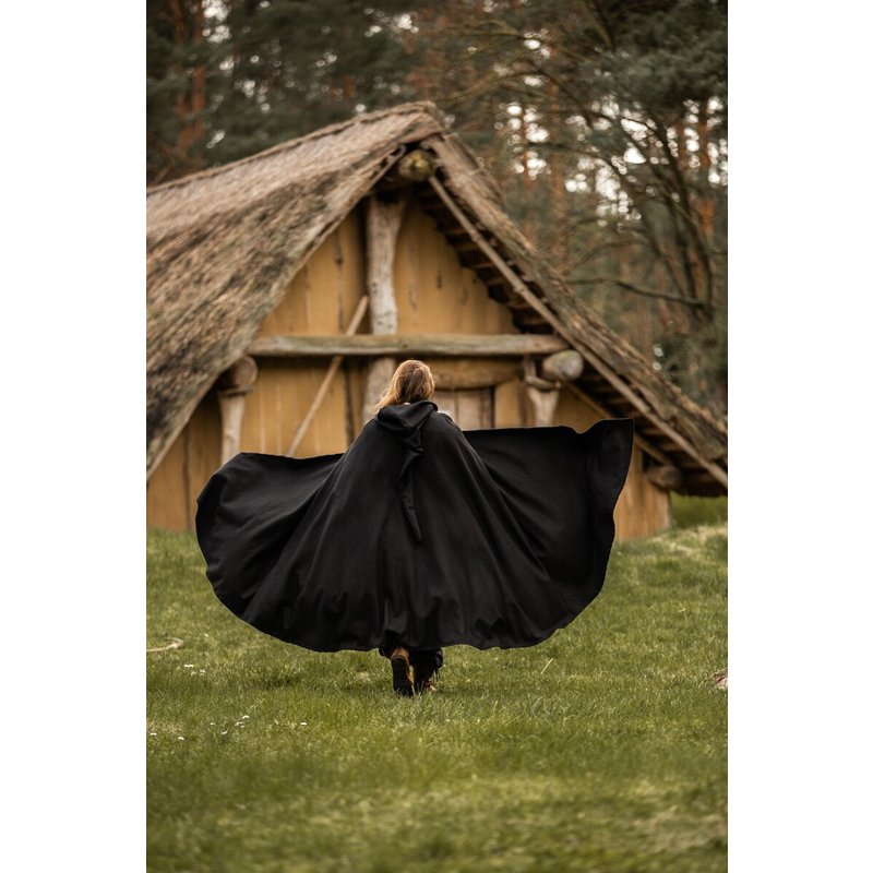 Hervir Long-Hooded Wool Cloak - Product image 2