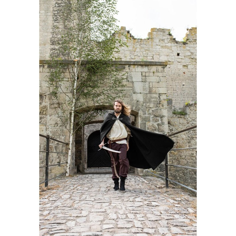 Tjark Wool Cloak with Wolf Clasp - Product image 3