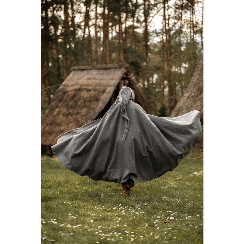Hervir Long-Hooded Wool Cloak - Product image 4