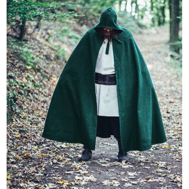 Hervir Long-Hooded Wool Cloak - Product image 5