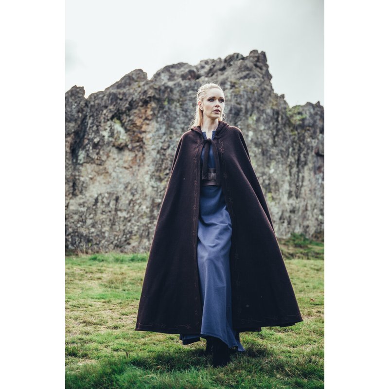 Alma Embroidered Wool Cloak - Product image 7