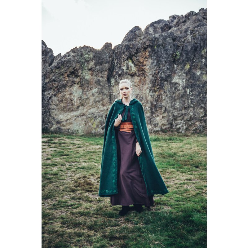 Alma Embroidered Wool Cloak - Product image 5